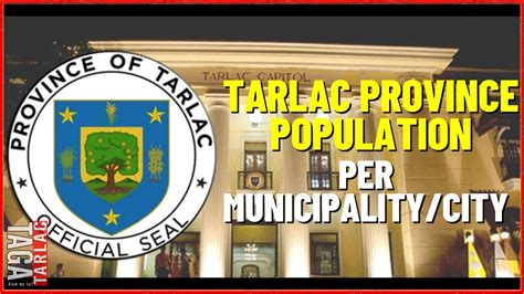tarlac city population 2024|Province of Tarlac .